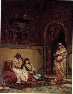 unknow artist Arab or Arabic people and life. Orientalism oil paintings 164